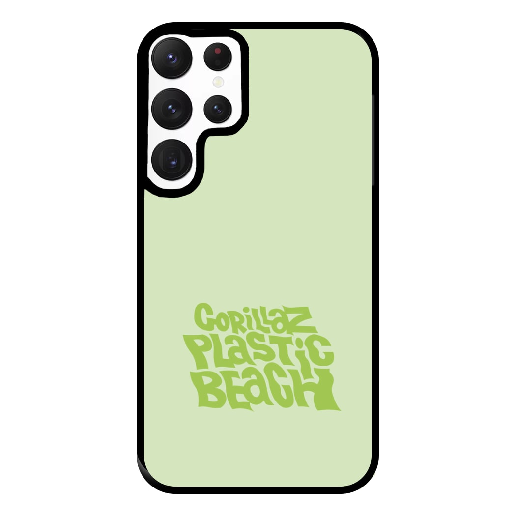 Plastic Beach Phone Case for Galaxy S22 Ultra