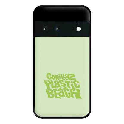 Plastic Beach Phone Case for Google Pixel 6a