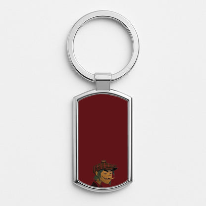 Style Silver Keyring