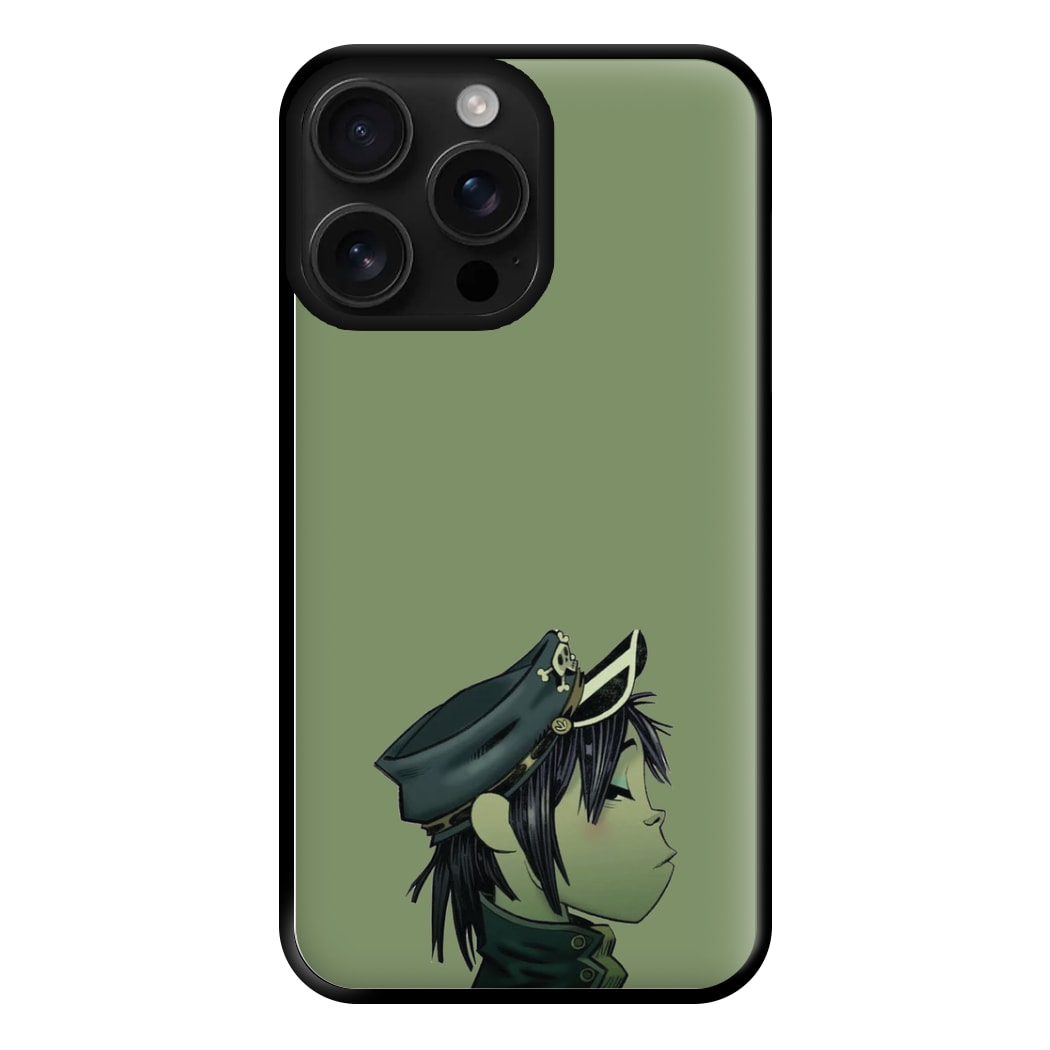 Green 2d Phone Case for iPhone 16 Pro Max