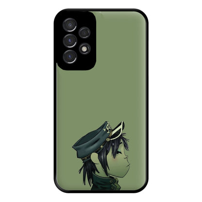 Green 2d Phone Case for Galaxy A53