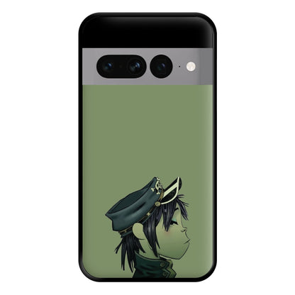 Green 2d Phone Case for Google Pixel 7 Pro