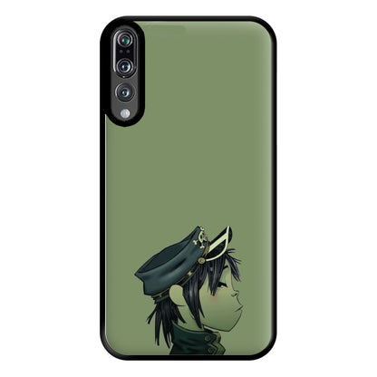 Green 2d Phone Case for Huawei P20 Pro