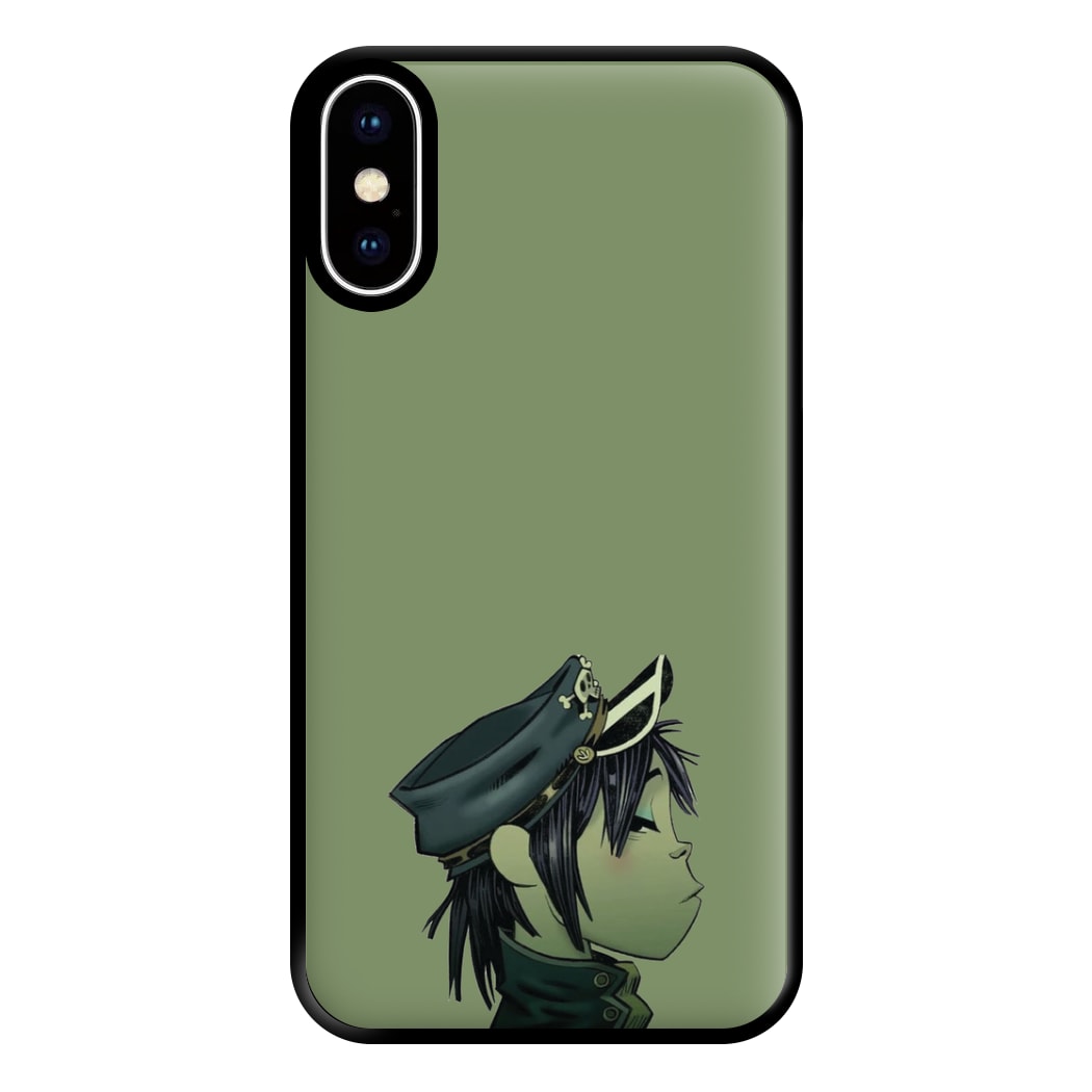 Green 2d Phone Case for iPhone XS Max