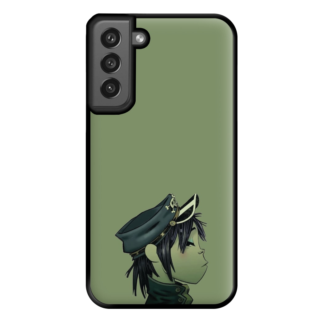 Green 2d Phone Case for Galaxy S21FE