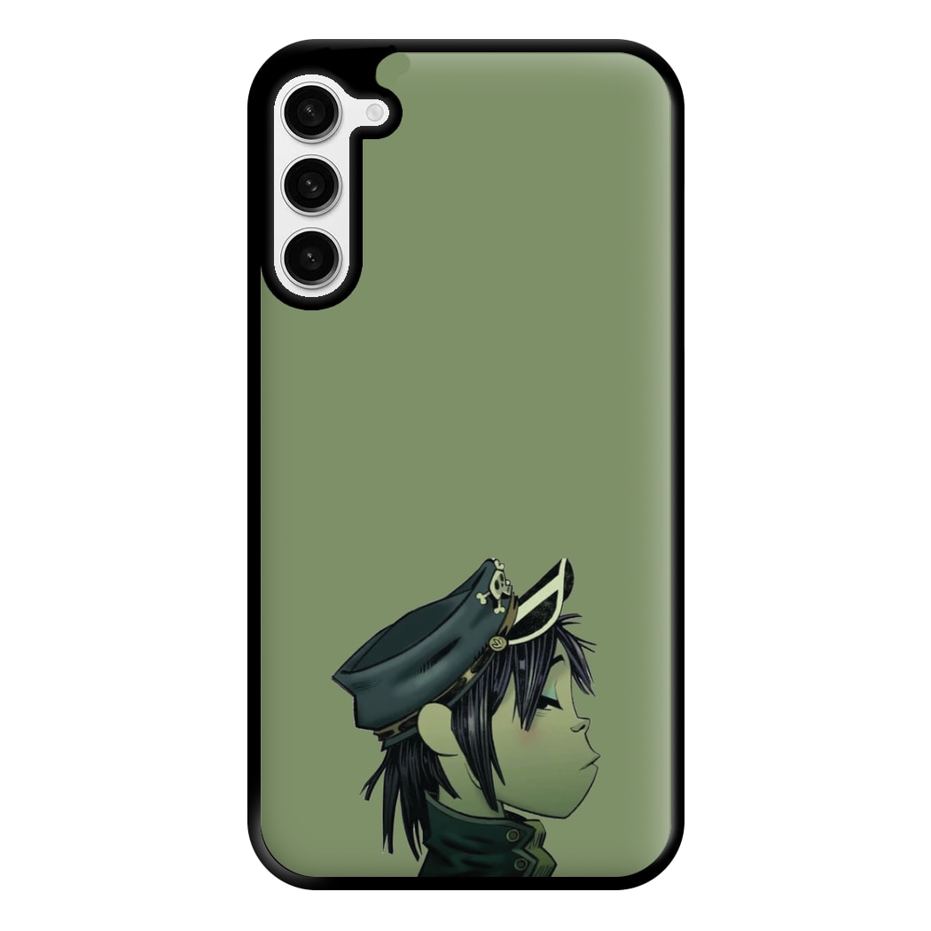 Green 2d Phone Case for Galaxy S23 Plus