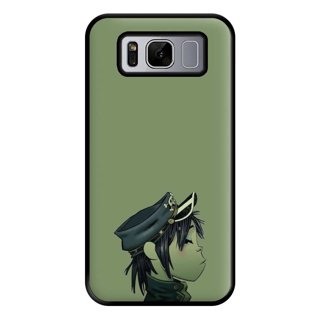 Green 2d Phone Case for Galaxy S8 Plus