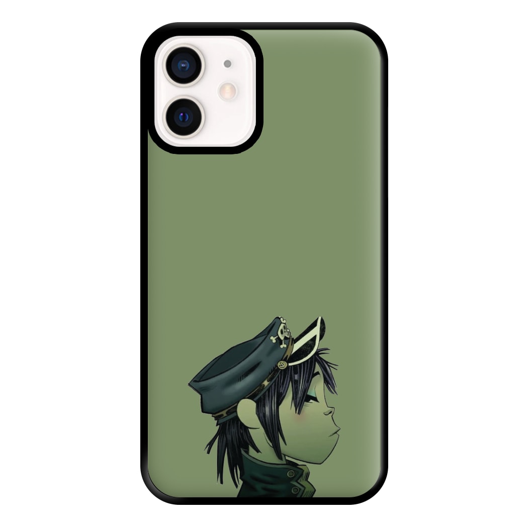 Green 2d Phone Case for iPhone 13 Mini