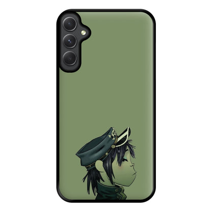 Green 2d Phone Case for Galaxy A14