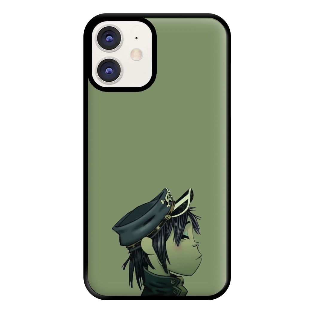 Green 2d Phone Case for iPhone 12 / 12 Pro