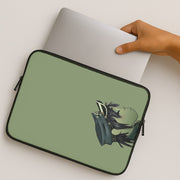 Green 2d Laptop Sleeve 2