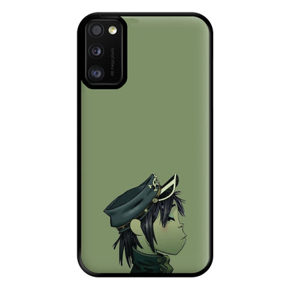 Green 2d Phone Case for Galaxy A41