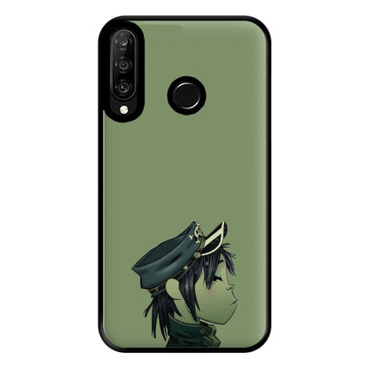 Green 2d Phone Case for Huawei P30 Lite