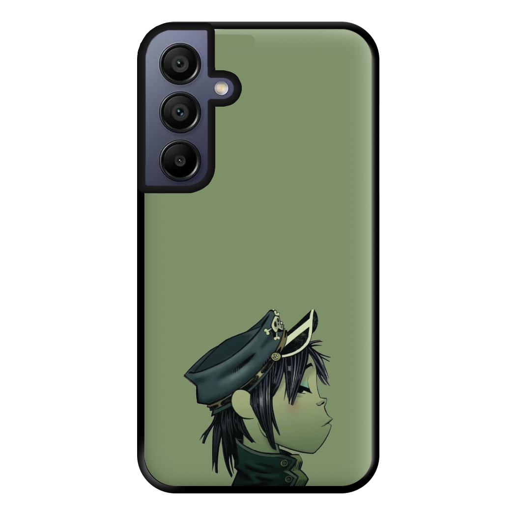 Green 2d Phone Case for Galaxy A15