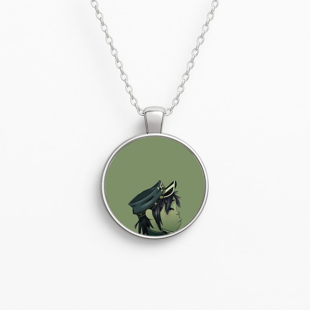 Green 2d Necklace