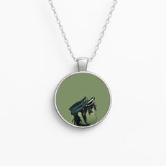 Green 2d Necklace