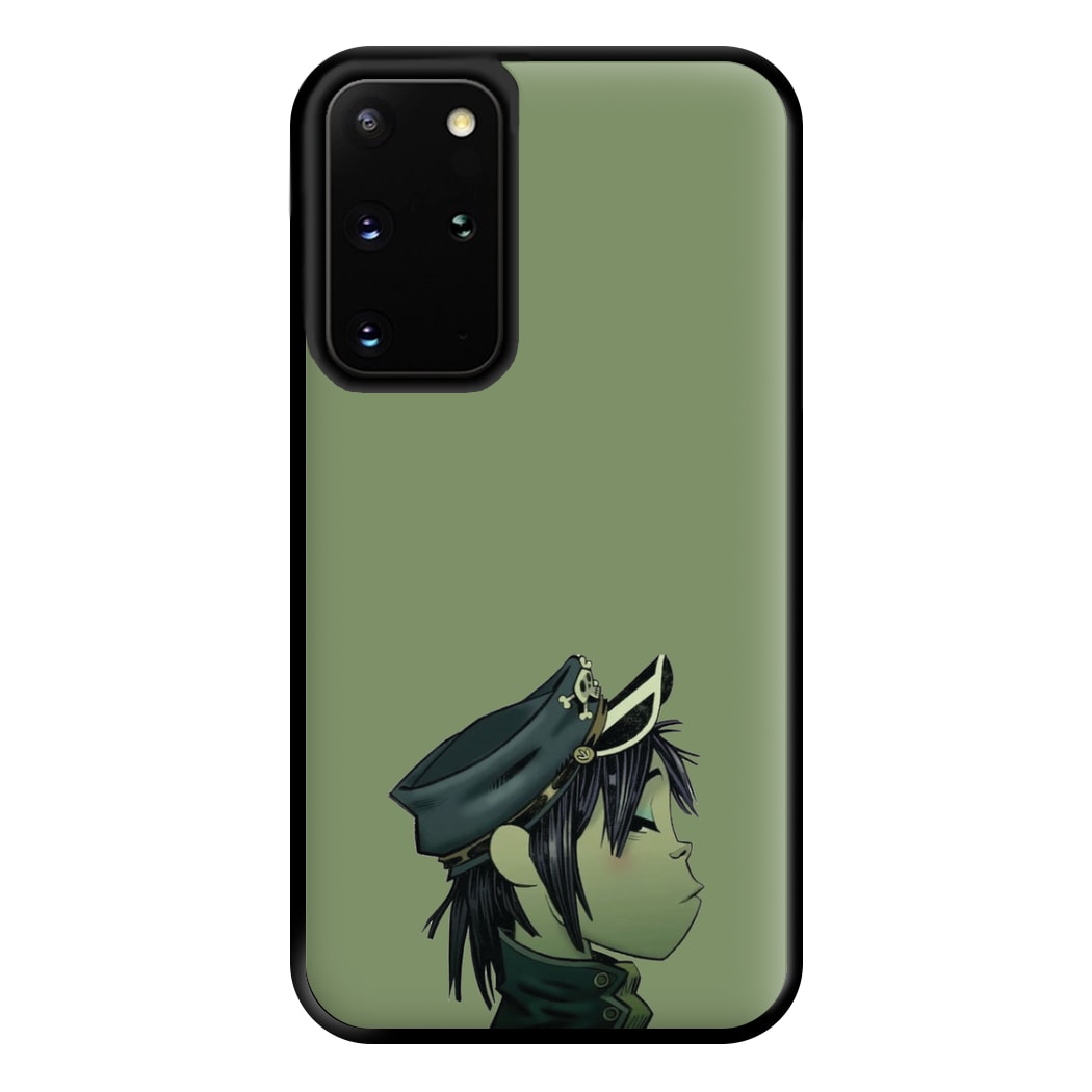 Green 2d Phone Case for Galaxy S20 Plus