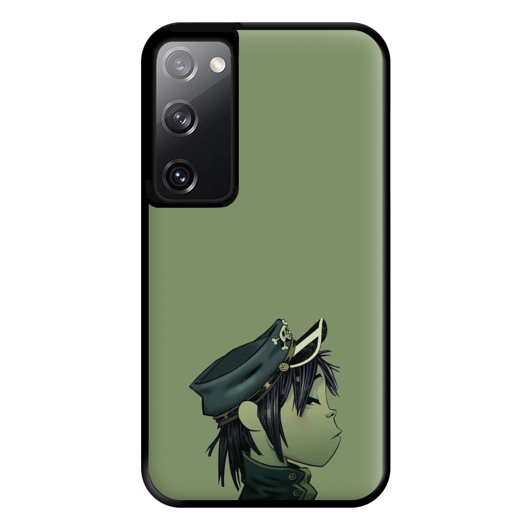 Green 2d Phone Case for Galaxy S20