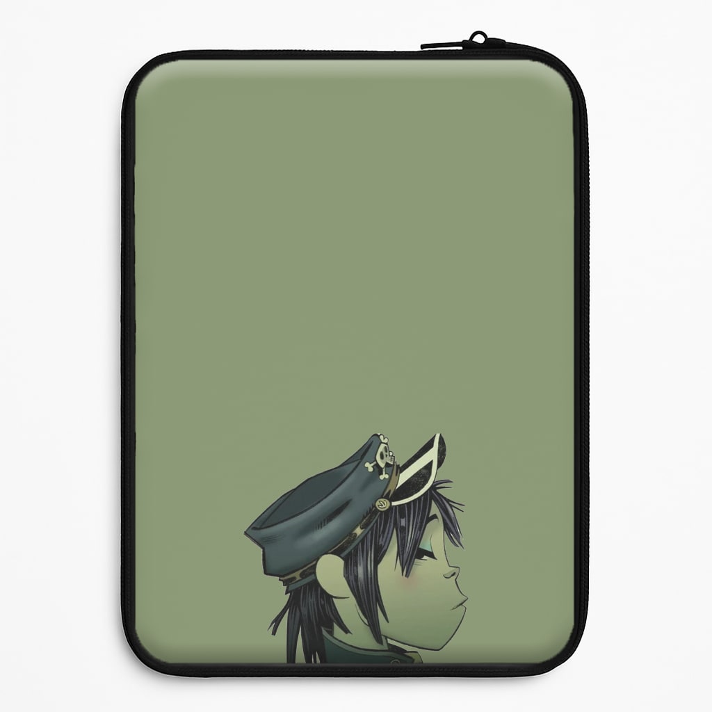 Green 2d Laptop Sleeve