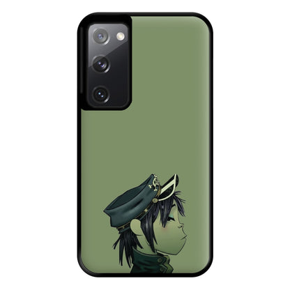 Green 2d Phone Case for Galaxy S20FE