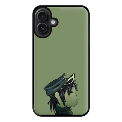 Green 2d Phone Case for iPhone 16 Plus