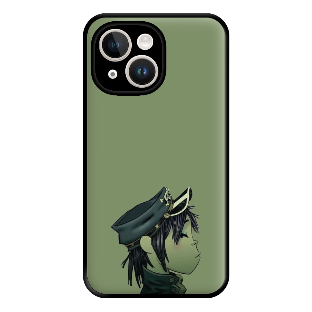 Green 2d Phone Case for iPhone 14 Plus