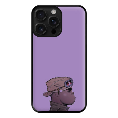 Purple 2d Phone Case for iPhone 16 Pro Max