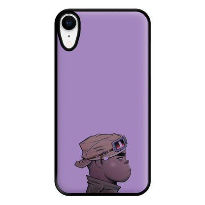 Purple 2d Phone Case for iPhone XR