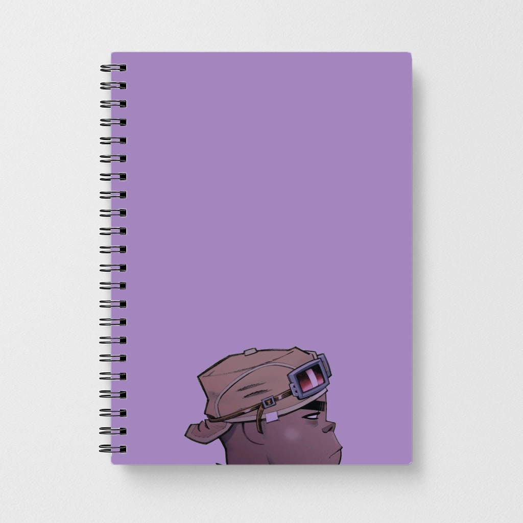 Purple 2d Notebook