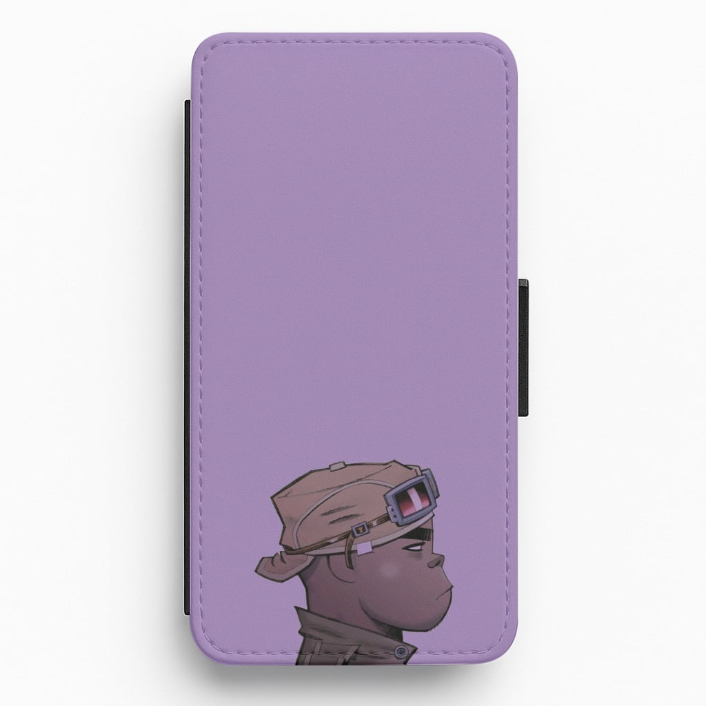 Purple 2d Flip / Wallet Phone Case