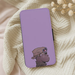 Purple 2d Wallet Phone Case