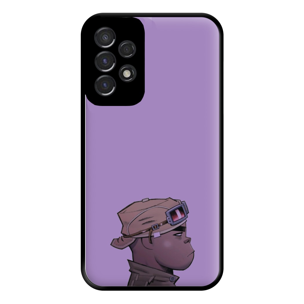 Purple 2d Phone Case for Galaxy A53