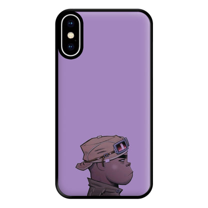 Purple 2d Phone Case for iPhone XS Max