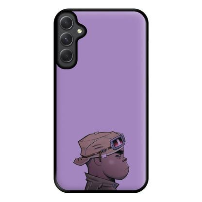 Purple 2d Phone Case for Galaxy A14