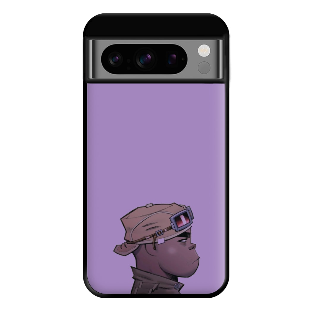 Purple 2d Phone Case for Google Pixel 8 Pro