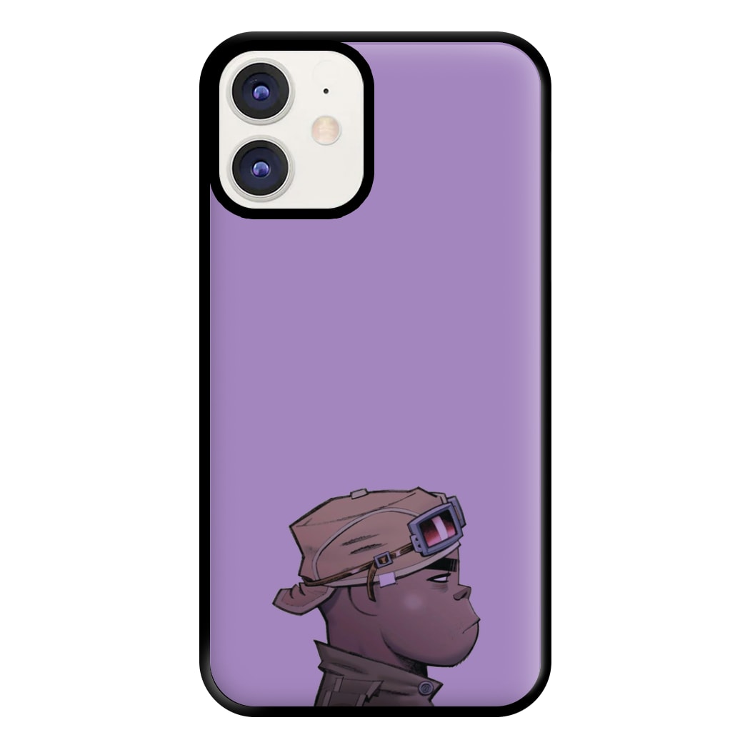 Purple 2d Phone Case for iPhone 12 / 12 Pro