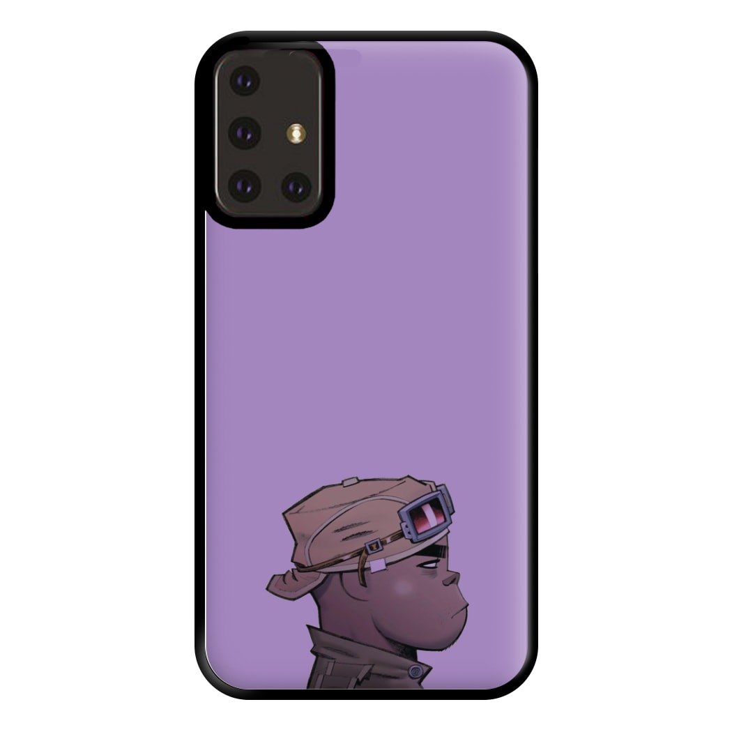 Purple 2d Phone Case for Galaxy A71