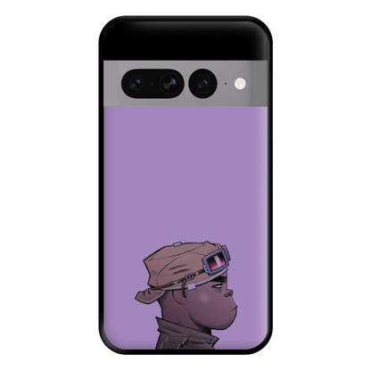 Purple 2d Phone Case for Google Pixel 7 Pro