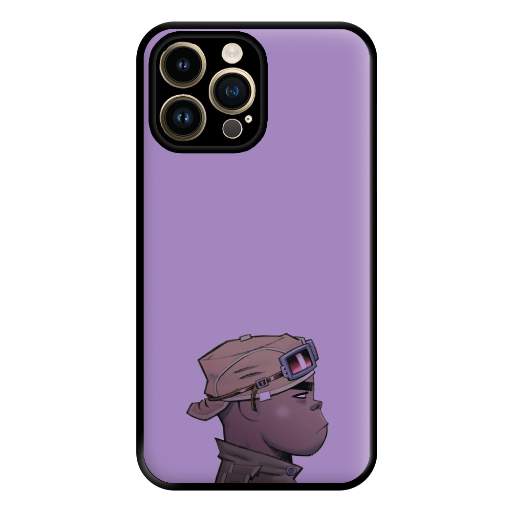 Purple 2d Phone Case for iPhone 14 Pro Max