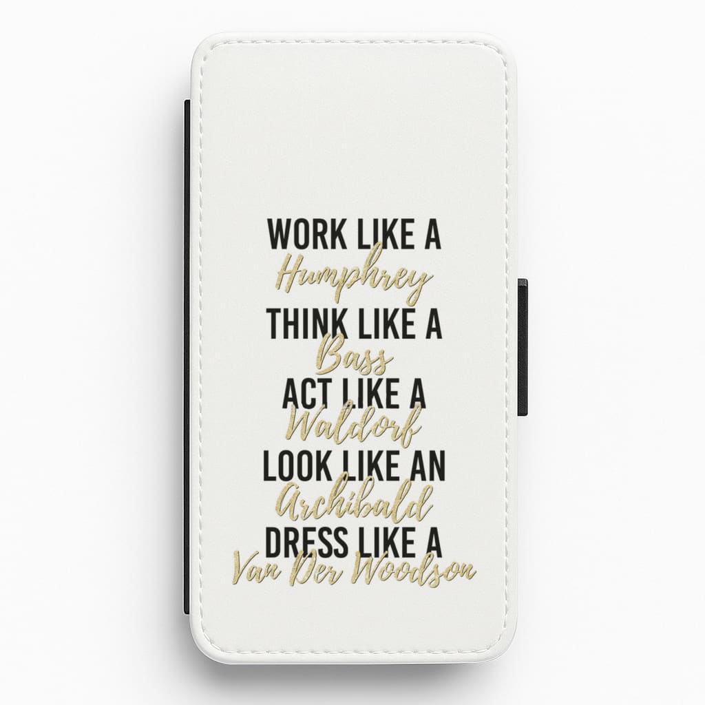 Like A Gossip Girl Flip / Wallet Phone Case