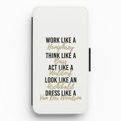 Like A Gossip Girl Flip / Wallet Phone Case
