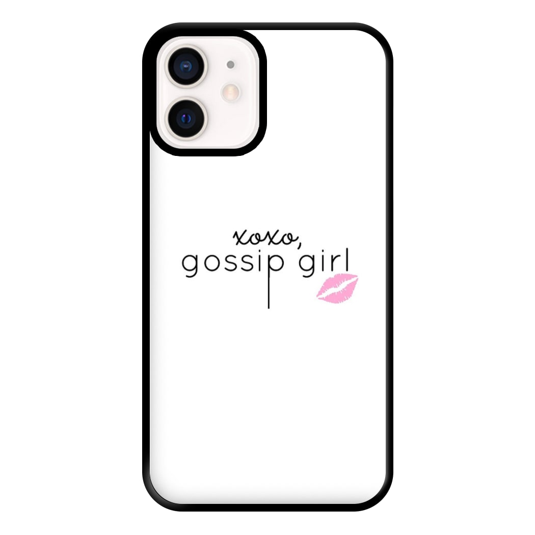 XOXO Gossip Phone Case for iPhone 12 Mini