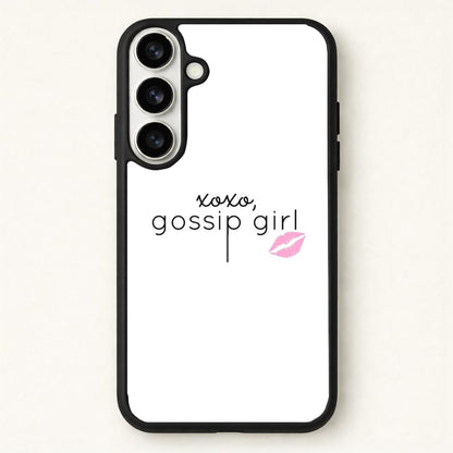 XOXO Gossip Phone Case for Galaxy S26