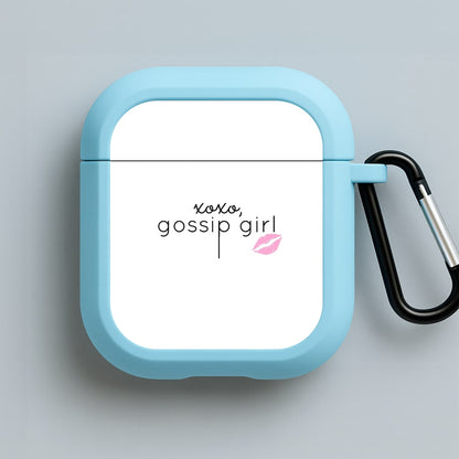 XOXO Gossip Blue AirPods Case