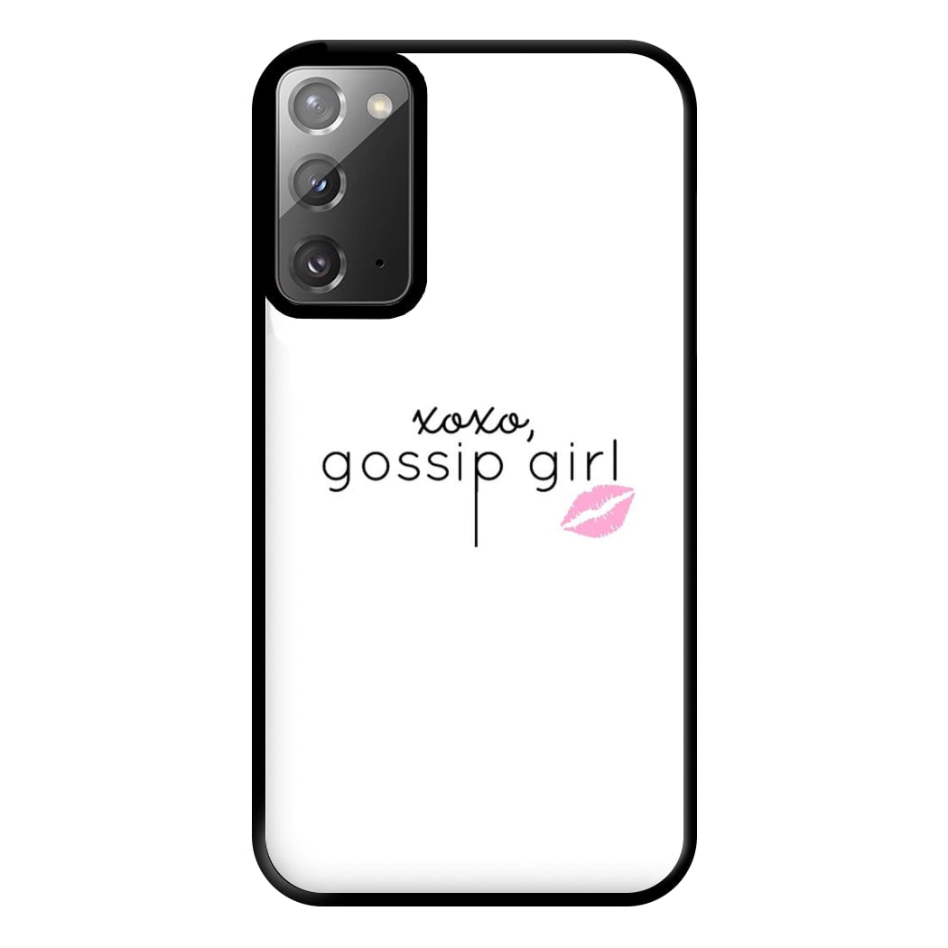 XOXO Gossip Phone Case for Galaxy Note 20 Ultra