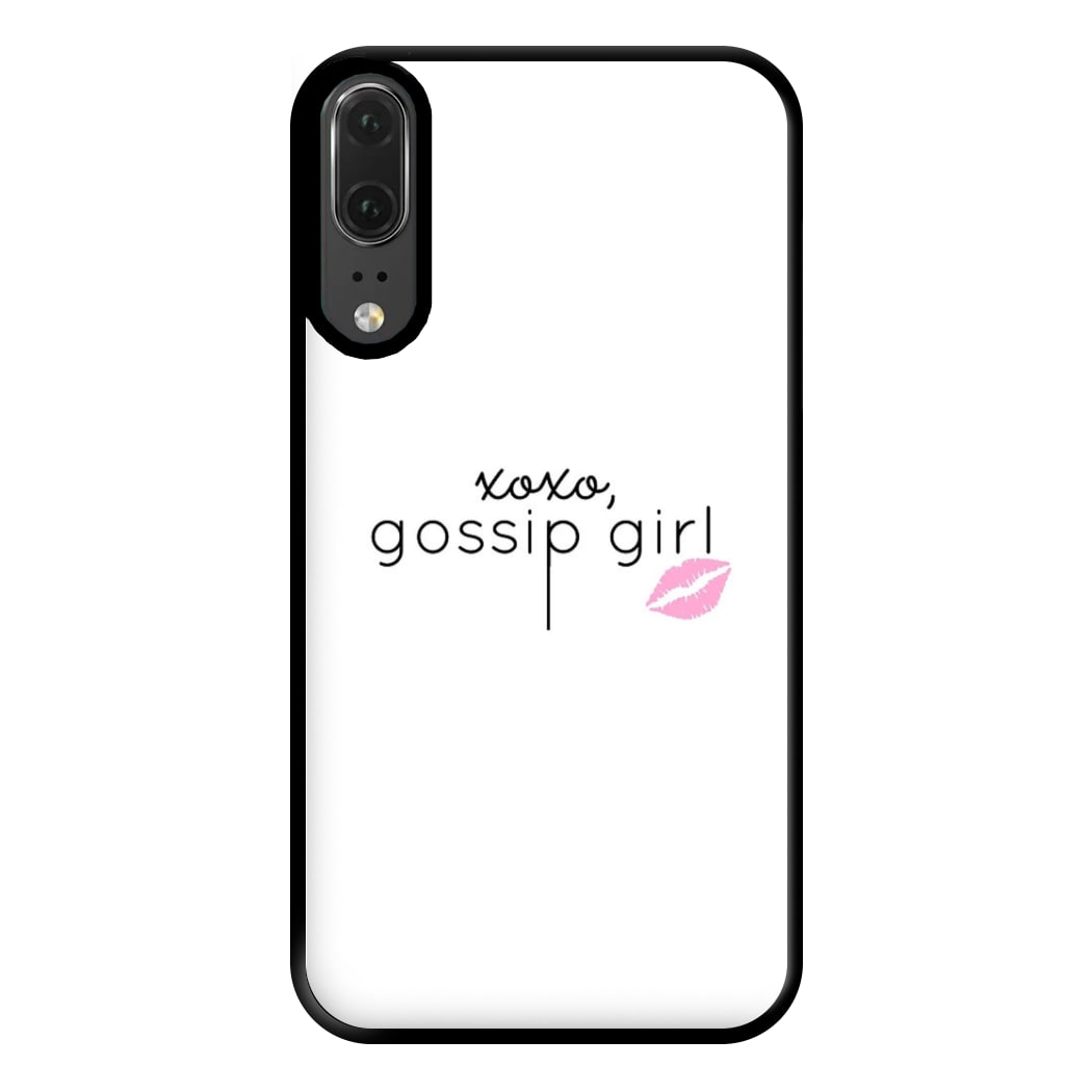 XOXO Gossip Phone Case for Huawei P20