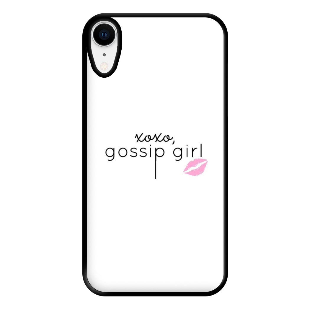 XOXO Gossip Phone Case for iPhone XR