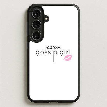 XOXO Gossip Phone Case for Galaxy S25FE
