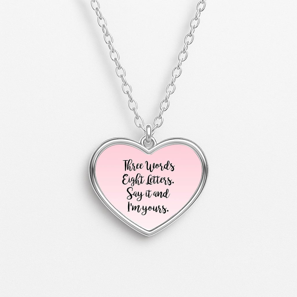 Three Words, Eight Letters - Gossip Necklace