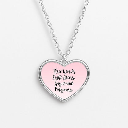 Three Words, Eight Letters - Gossip Necklace